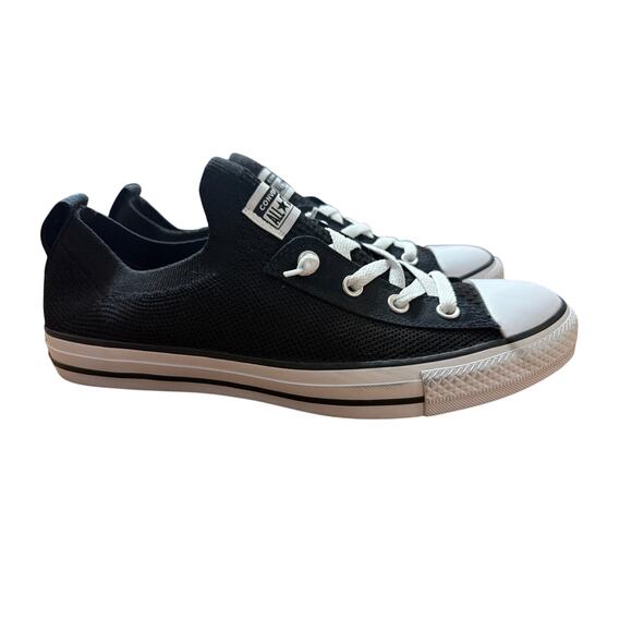 Converse Women's Chuck Taylor All Star Shoreline Knit Sneakers Black Size 11 - Picture 3 of 8